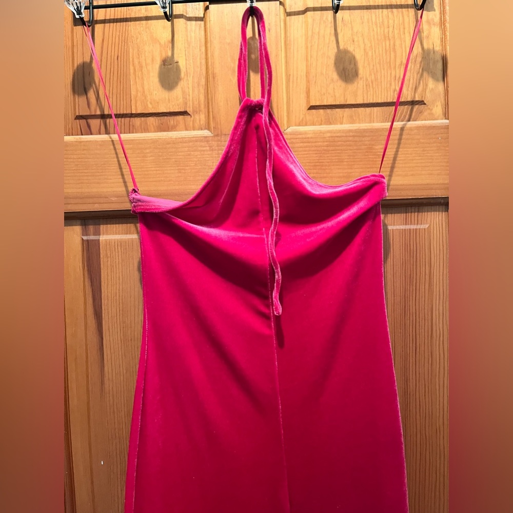 Reformation Nyla Dress XS Hot Pink - Picture 4 of 8